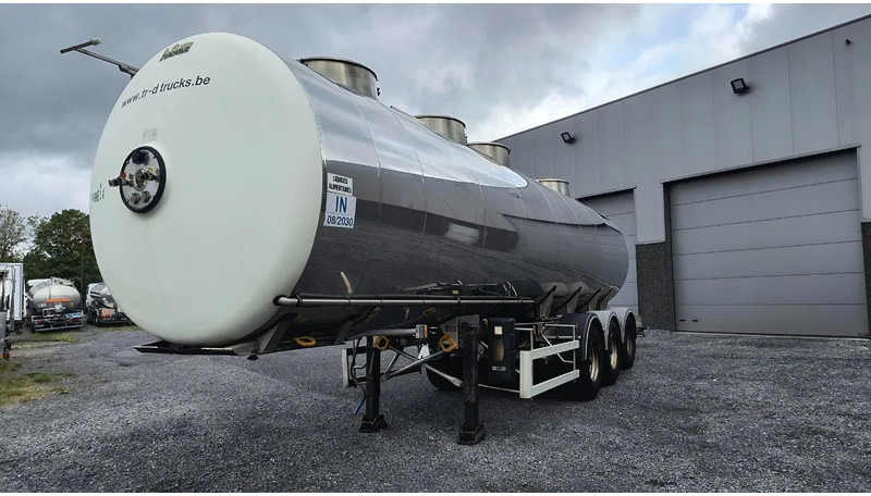 Magyar TANK IN STAINLESS STEEL 4 COMPARTIMENTS INSULATED 30500L - Sơ mi rơ moóc bồn: hình 1 Magyar TANK IN STAINLESS STEEL 4 COMPARTIMENTS INSULATED 30500L - Sơ mi rơ moóc bồn: hình 1