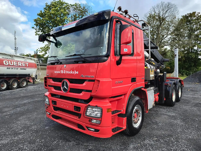 Mercedes-Benz Actros 3360 V8 avec GRUE HIAB 251S80 - 6X4 - V8 - Xe chở gỗ, Xe cẩu tự hành: hình 3 Mercedes-Benz Actros 3360 V8 avec GRUE HIAB 251S80 - 6X4 - V8 - Xe chở gỗ, Xe cẩu tự hành: hình 3