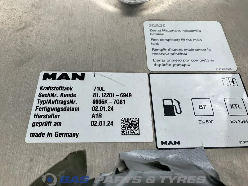 MAN Brandstoftank MAN 710 Liter 81122016766 - Bình nhiên liệu cho Xe tải: hình 5 MAN Brandstoftank MAN 710 Liter 81122016766 - Bình nhiên liệu cho Xe tải: hình 5