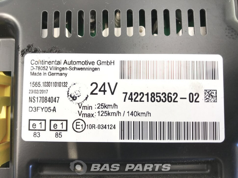 Renault D-Serie - Bảng điều khiển cho Xe tải: hình 3 Renault D-Serie - Bảng điều khiển cho Xe tải: hình 3