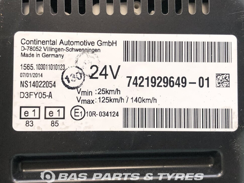 Renault D-Serie - Bảng điều khiển cho Xe tải: hình 3 Renault D-Serie - Bảng điều khiển cho Xe tải: hình 3