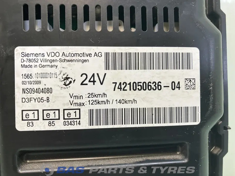 Renault Premium Euro 4-5 Instrumentenpaneel Renault 7421050636 - Bảng điều khiển cho Xe tải: hình 3 Renault Premium Euro 4-5 Instrumentenpaneel Renault 7421050636 - Bảng điều khiển cho Xe tải: hình 3