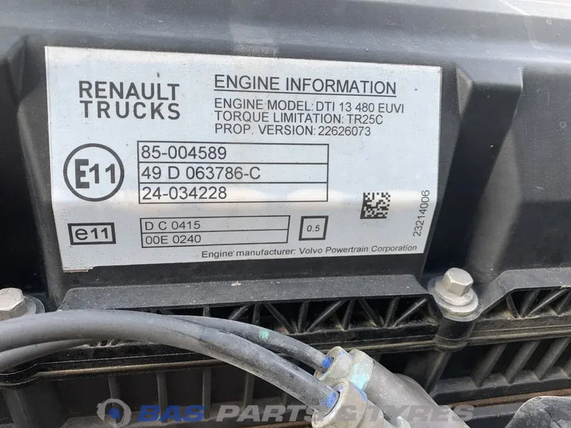 Renault T-Serie - Động cơ cho Xe tải: hình 5 Renault T-Serie - Động cơ cho Xe tải: hình 5