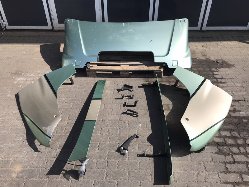 Scania R-Serie Spoilerset Scania CR-19 Highline L3H2 1757973 - Khí động học/ Spoiler cho Xe tải: hình 1 Scania R-Serie Spoilerset Scania CR-19 Highline L3H2 1757973 - Khí động học/ Spoiler cho Xe tải: hình 1