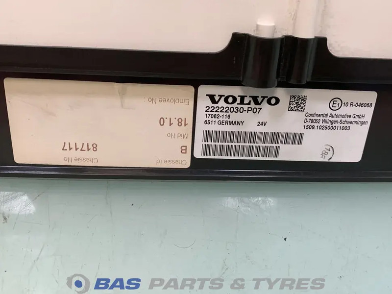 Volvo FH3 Instrumentenpaneel Volvo 21589170 - Bảng điều khiển cho Xe tải: hình 3 Volvo FH3 Instrumentenpaneel Volvo 21589170 - Bảng điều khiển cho Xe tải: hình 3