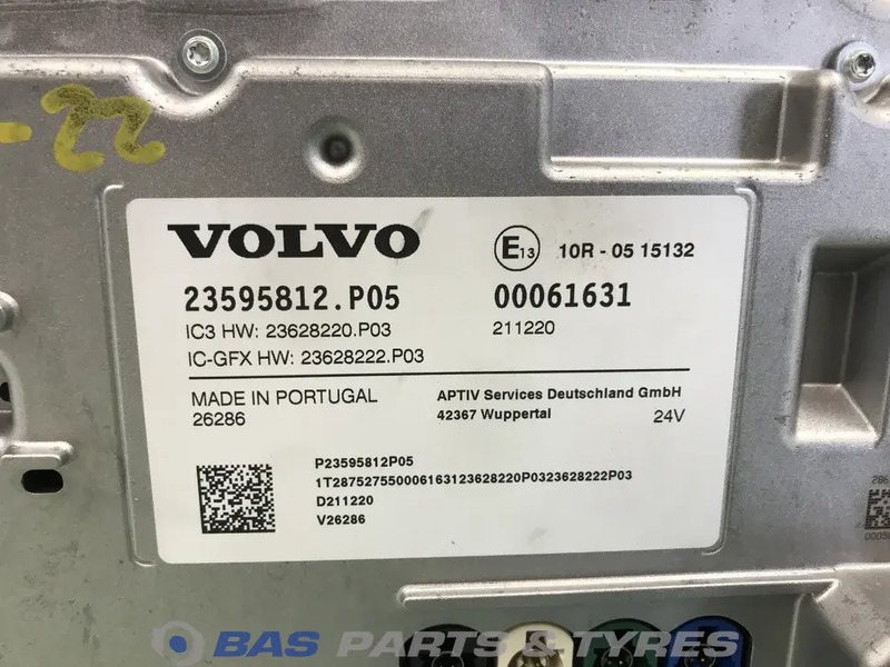 Volvo FH4B - Bảng điều khiển cho Xe tải: hình 3 Volvo FH4B - Bảng điều khiển cho Xe tải: hình 3