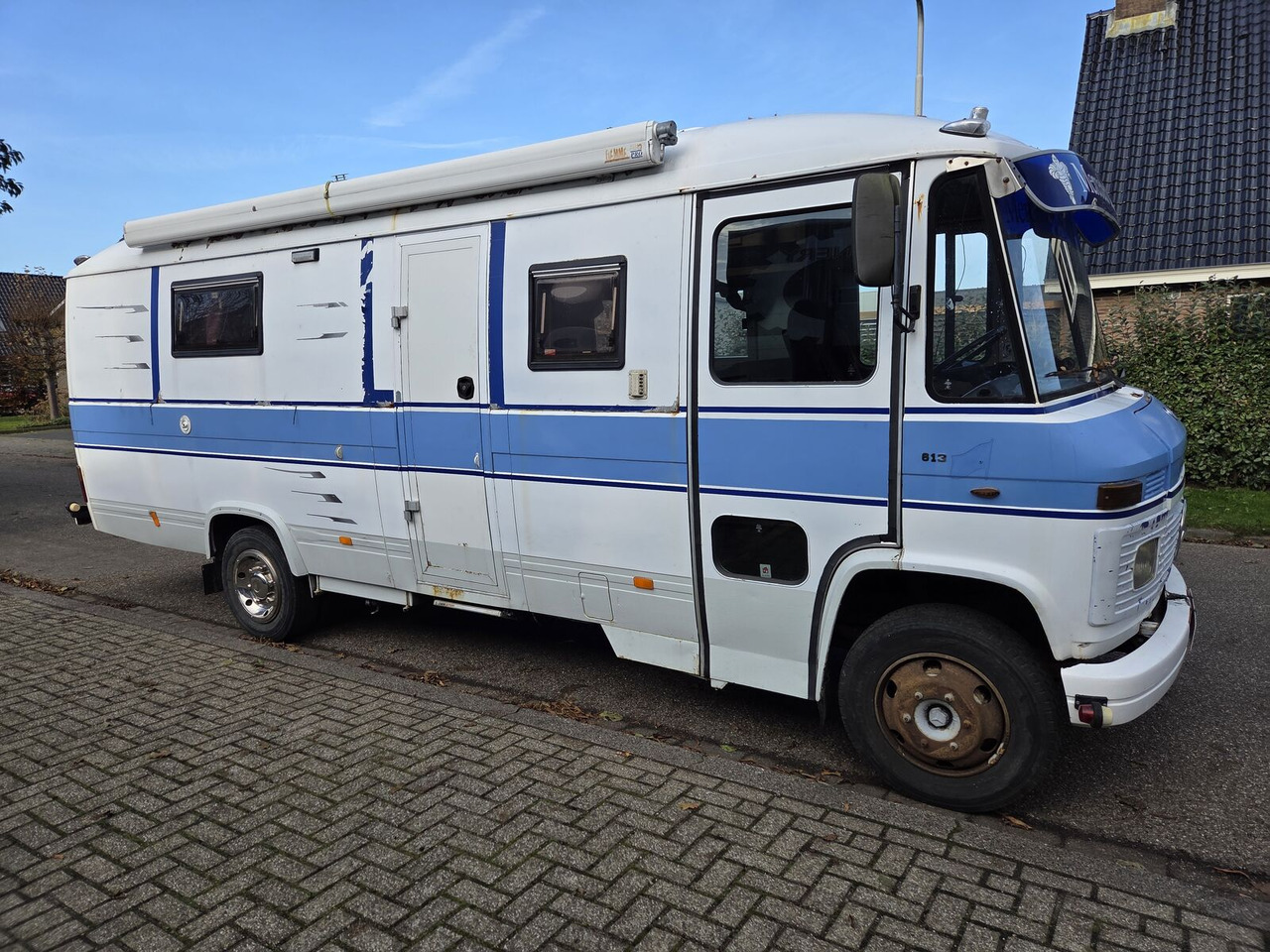 Mercedes-Benz 613D O309 oldtimer buscamper - Xe van cắm trại: hình 2 Mercedes-Benz 613D O309 oldtimer buscamper - Xe van cắm trại: hình 2