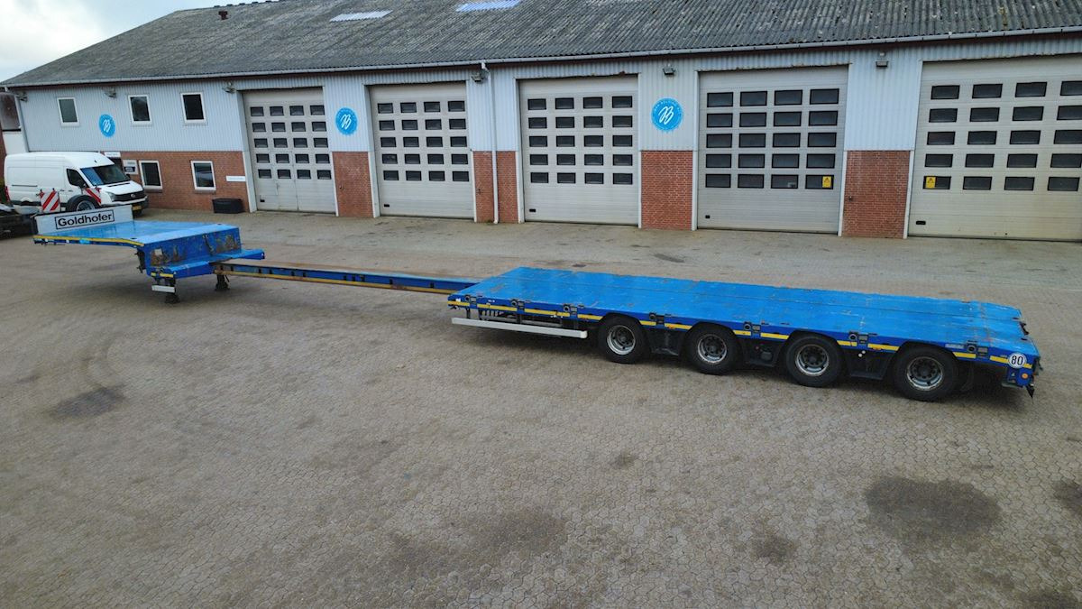 Goldhofer STN-L 4 A F2 - Sơ mi rơ moóc thùng lửng/ Phẳng: hình 5 Goldhofer STN-L 4 A F2 - Sơ mi rơ moóc thùng lửng/ Phẳng: hình 5