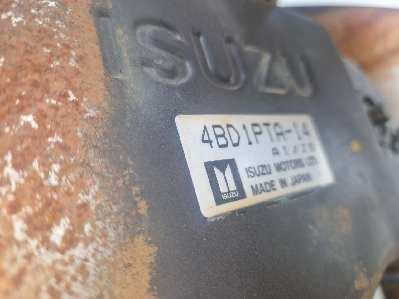 MOTOR ISUZU 4BD1PTA-14 - Động cơ cho Máy móc xây dựng: hình 4 MOTOR ISUZU 4BD1PTA-14 - Động cơ cho Máy móc xây dựng: hình 4