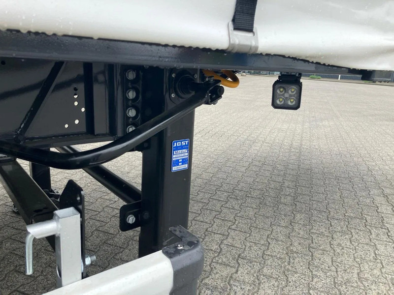 Sơ mi rơ moóc mui bạt mới Kässbohrer SCS X+ / 90 - 12 / 27 Schuifzeilen multiplex vloer met palletkist 30 Europallets: hình 9