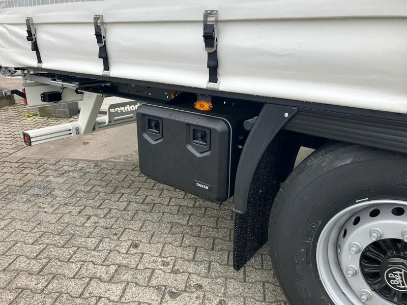 Sơ mi rơ moóc mui bạt mới Kässbohrer SCS X+ / 90 - 12 / 27 Schuifzeilen multiplex vloer met palletkist 30 Europallets: hình 8