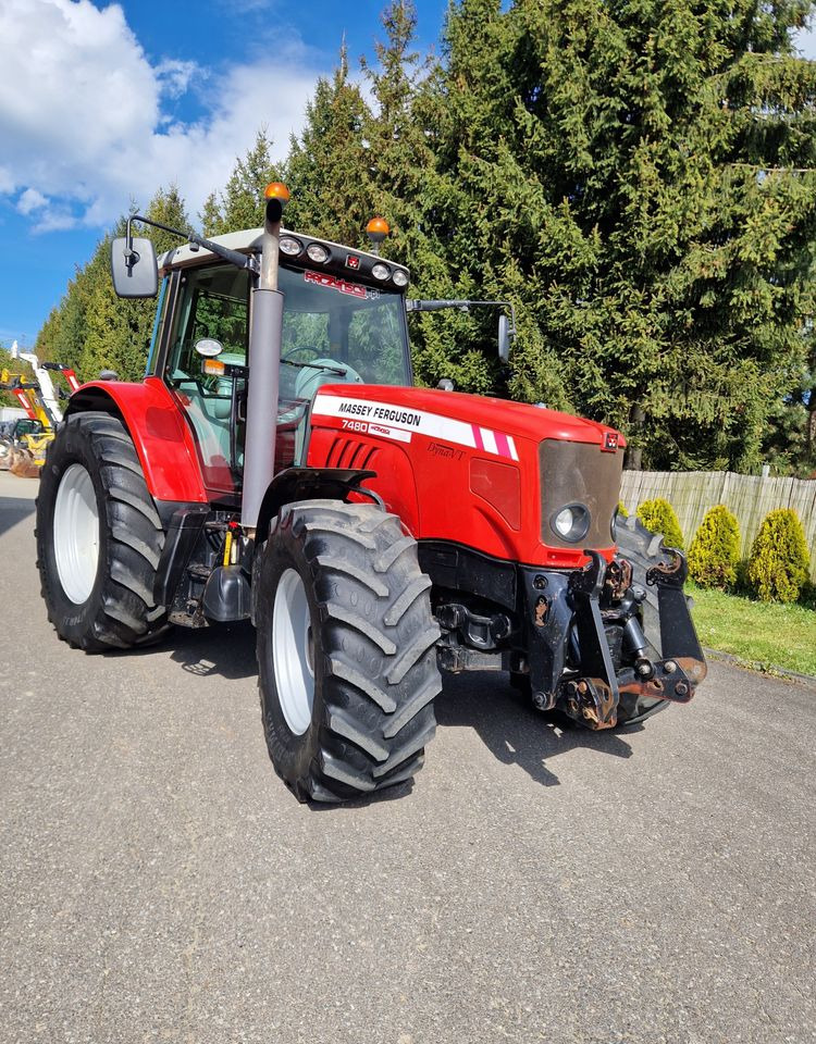 Ciągnik Massey Ferguson MF 7480 TV 2008 Massey Ferguson 7480 Dyna-TV - Máy cày: hình 2 Ciągnik Massey Ferguson MF 7480 TV 2008 Massey Ferguson 7480 Dyna-TV - Máy cày: hình 2