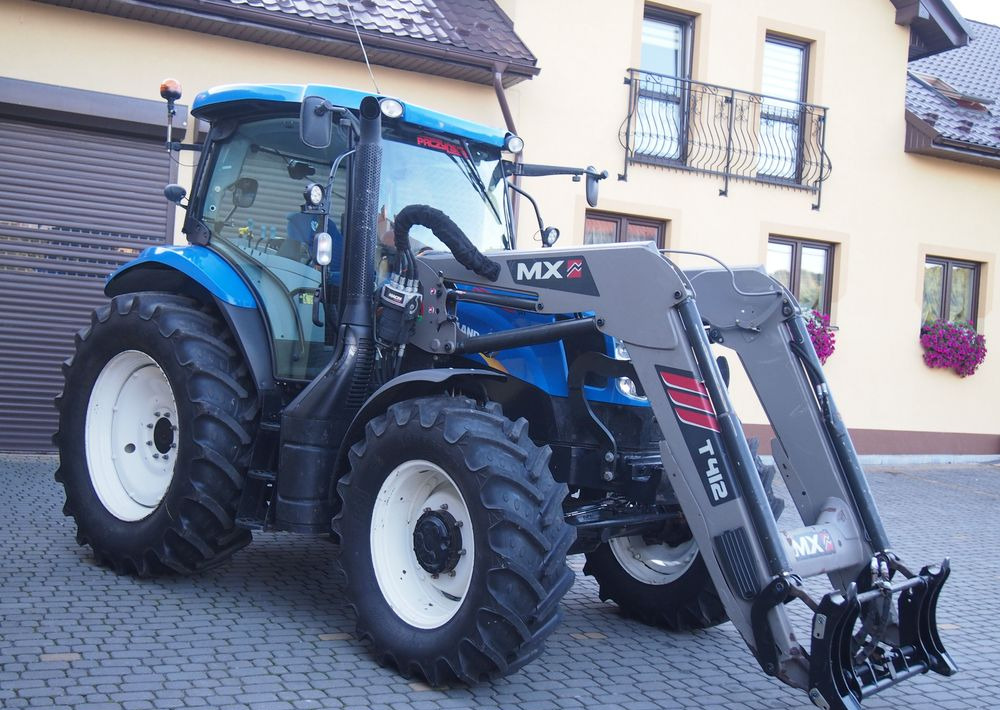 Ciągnik New Holland NH T6.140 2016 New Holland z Ładowaczem czołowym TUR - Máy cày: hình 1 Ciągnik New Holland NH T6.140 2016 New Holland z Ładowaczem czołowym TUR - Máy cày: hình 1