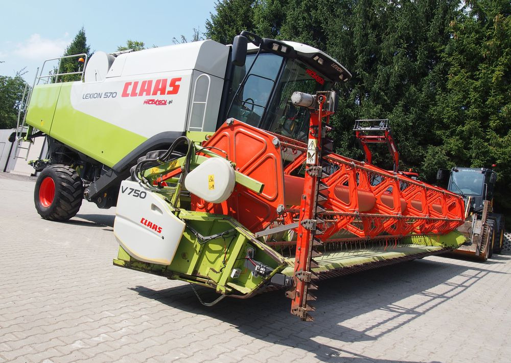 Kombajn zbożawy Claas Lexon 570 Kombajn zbożowy CLAAS LEXION 570+ heder VARIO 7,5m - Máy gặt đập: hình 3 Kombajn zbożawy Claas Lexon 570 Kombajn zbożowy CLAAS LEXION 570+ heder VARIO 7,5m - Máy gặt đập: hình 3