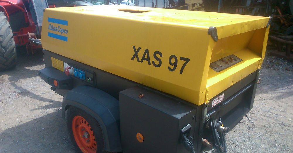 Kompresor Atlas Copco Atlas copco XAS 97 2015 Kompresor sprężarka śrubowa+ agregat prądotwórczy 12KVA - Máy nén khí: hình 3 Kompresor Atlas Copco Atlas copco XAS 97 2015 Kompresor sprężarka śrubowa+ agregat prądotwórczy 12KVA - Máy nén khí: hình 3