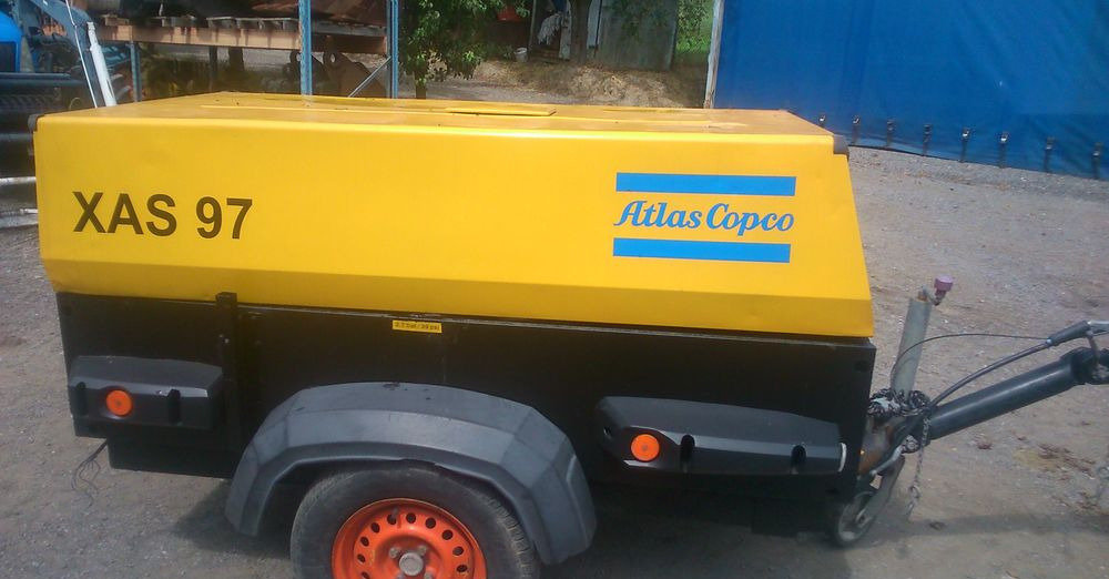 Kompresor Atlas Copco Atlas copco XAS 97 2015 Kompresor sprężarka śrubowa+ agregat prądotwórczy 12KVA - Máy nén khí: hình 4 Kompresor Atlas Copco Atlas copco XAS 97 2015 Kompresor sprężarka śrubowa+ agregat prądotwórczy 12KVA - Máy nén khí: hình 4