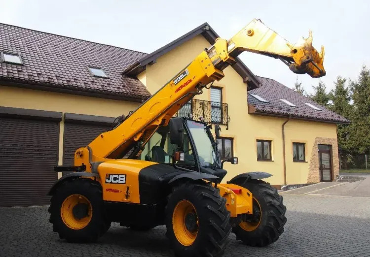 Ładowarka JCB 595-95 2008 - Xe nhấc hình viễn vọng kính: hình 1 Ładowarka JCB 595-95 2008 - Xe nhấc hình viễn vọng kính: hình 1