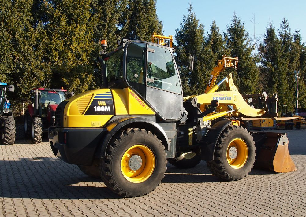 Máy xúc lật bánh lốp Ładowarka Komatsu WA100M 2007 Ładowarka Komatsu: hình 12