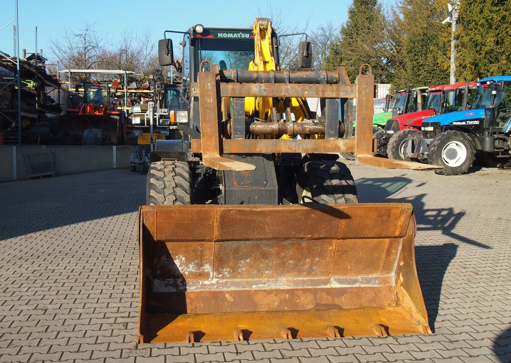 Máy xúc lật bánh lốp Ładowarka Komatsu WA100M 2007 Ładowarka Komatsu: hình 15