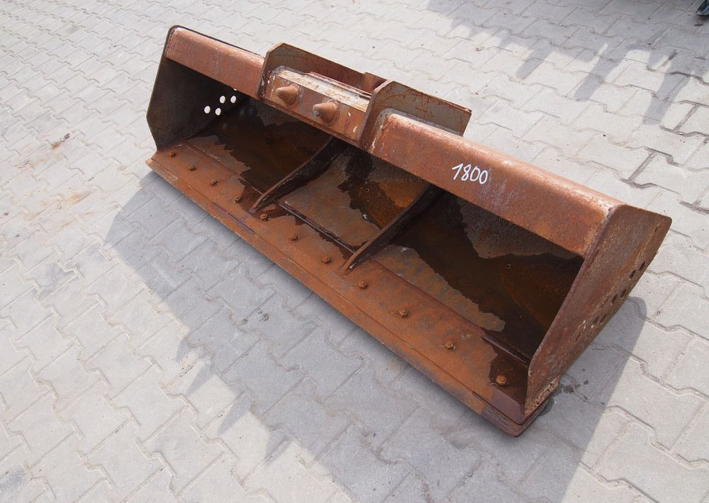 Gầu máy xúc Łyżka skarpowa (skarpówka) Mecalac Mecalac 10, 12   Łyżka skarpowa (skarpówka) 1,8m: hình 6