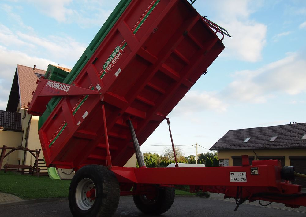 Przyczepa Cargo CP100M 2000 Przyczepa rolnicze wywrotka CARGO - Toa kéo nhỏng/ Xe đổ: hình 4 Przyczepa Cargo CP100M 2000 Przyczepa rolnicze wywrotka CARGO - Toa kéo nhỏng/ Xe đổ: hình 4