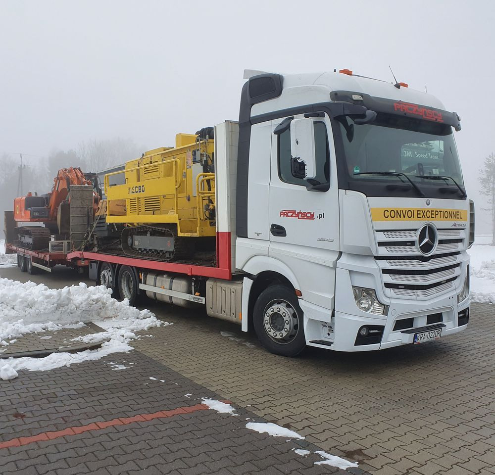 Samochód Mercedes Actros Usługi transportowe maszyn - Xe tải chuyên chở tự động: hình 5 Samochód Mercedes Actros Usługi transportowe maszyn - Xe tải chuyên chở tự động: hình 5