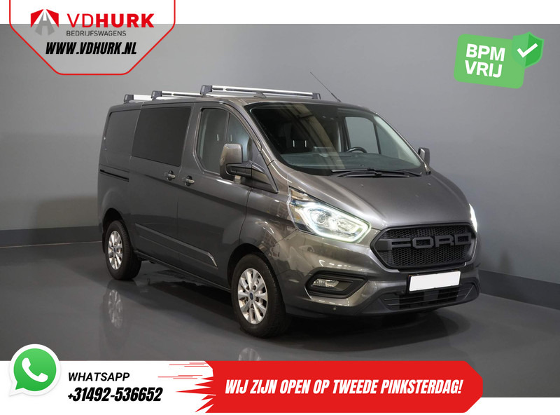 Ford Transit Custom 2.0 TDCI 130 pk Aut. DC Dubbel Cabine Limited 2x Schuifdeur/ CarPlay/ Stoelverw./ Cruise/ LMV/ Navi/ Cruise/ PDC - Xe van nhỏ gọn: hình 1 Ford Transit Custom 2.0 TDCI 130 pk Aut. DC Dubbel Cabine Limited 2x Schuifdeur/ CarPlay/ Stoelverw./ Cruise/ LMV/ Navi/ Cruise/ PDC - Xe van nhỏ gọn: hình 1