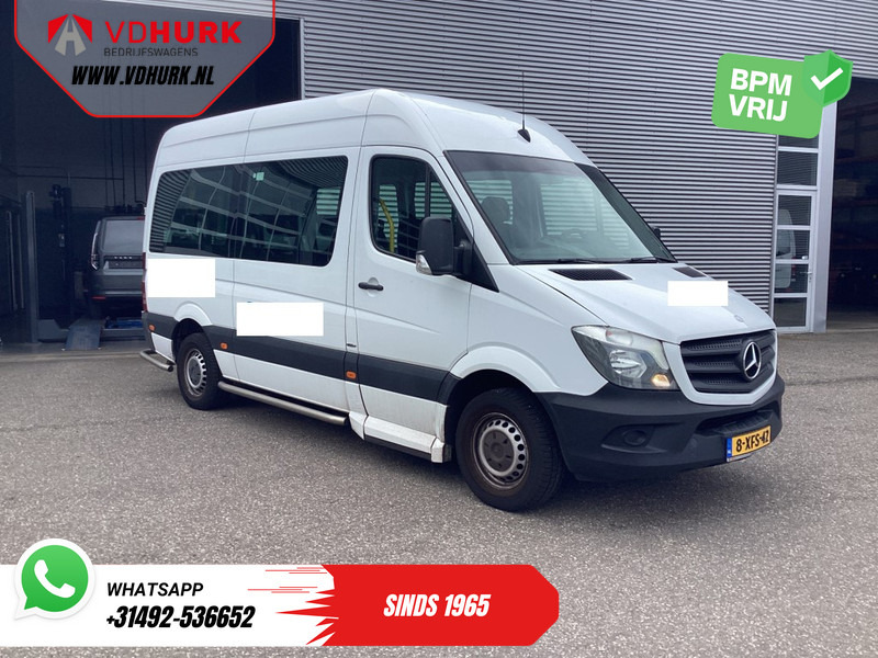Mercedes-Benz Sprinter Mercedes-Benz 313 2.2 CDI Aut. E6 L2H2 €10.890 Incl. BTW BPM VRIJ! EXPORT ONLY Combi/ 9 Persoons/ Kombi/ 9P/ Airco/ Rolstoellift - Xe bus mini, Xe van chở khách: hình 1 Mercedes-Benz Sprinter Mercedes-Benz 313 2.2 CDI Aut. E6 L2H2 €10.890 Incl. BTW BPM VRIJ! EXPORT ONLY Combi/ 9 Persoons/ Kombi/ 9P/ Airco/ Rolstoellift - Xe bus mini, Xe van chở khách: hình 1