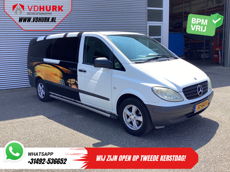 Mercedes-Benz Vito 109 CDI L3 EXPORT ONLY (€6.655,- Incl. BTW/BPM Vrij!) 9 Persoons/ Kombi/ Combi/ 9P/ Sidebars/ Camera/ Trekhaak/ Airco - Xe bus mini, Xe van chở khách: hình 1 Mercedes-Benz Vito 109 CDI L3 EXPORT ONLY (€6.655,- Incl. BTW/BPM Vrij!) 9 Persoons/ Kombi/ Combi/ 9P/ Sidebars/ Camera/ Trekhaak/ Airco - Xe bus mini, Xe van chở khách: hình 1