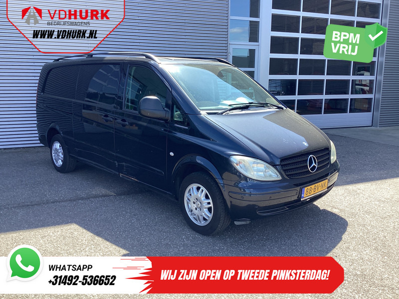 Mercedes-Benz Vito 111 CDI Aut. L3 EXPORT ONLY NL Auto/ APK 01-2026/ Airco/ PDC V+A/ LMV - Xe van nhỏ gọn: hình 1 Mercedes-Benz Vito 111 CDI Aut. L3 EXPORT ONLY NL Auto/ APK 01-2026/ Airco/ PDC V+A/ LMV - Xe van nhỏ gọn: hình 1