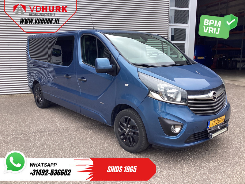 Opel Vivaro 1.6 CDTI 140 pk L2 DC Dubbel Cabine EXPORT ONLY 2x Schuifdeur/ Leder/ Climate/ Carplay/ Camera/ Cruise/ PDC/ Trekhaak/ LMV - Xe van nhỏ gọn, Xe tải van: hình 1 Opel Vivaro 1.6 CDTI 140 pk L2 DC Dubbel Cabine EXPORT ONLY 2x Schuifdeur/ Leder/ Climate/ Carplay/ Camera/ Cruise/ PDC/ Trekhaak/ LMV - Xe van nhỏ gọn, Xe tải van: hình 1