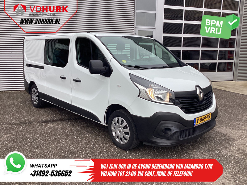 Renault Trafic 1.6 dCi 125 pk L2 DC Dubbel Cabine BPM VRIJ NL Auto/ Camera/ Cruise/ Navi/ Airco/ Trekhaak - Xe van nhỏ gọn, Xe tải van: hình 1 Renault Trafic 1.6 dCi 125 pk L2 DC Dubbel Cabine BPM VRIJ NL Auto/ Camera/ Cruise/ Navi/ Airco/ Trekhaak - Xe van nhỏ gọn, Xe tải van: hình 1