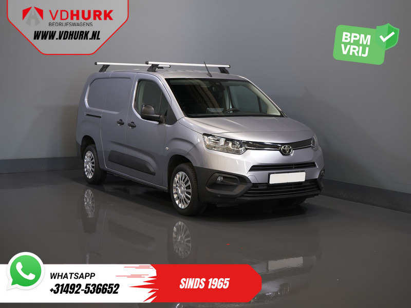 Toyota PROACE CITY 1.2 Turbo 130 pk L2 Benzine Aut. BPM VRIJ! 3Pers./ Carplay/ Camera/ Cruise/ PDC/ Trekhaak - Xe van chở hàng: hình 1 Toyota PROACE CITY 1.2 Turbo 130 pk L2 Benzine Aut. BPM VRIJ! 3Pers./ Carplay/ Camera/ Cruise/ PDC/ Trekhaak - Xe van chở hàng: hình 1