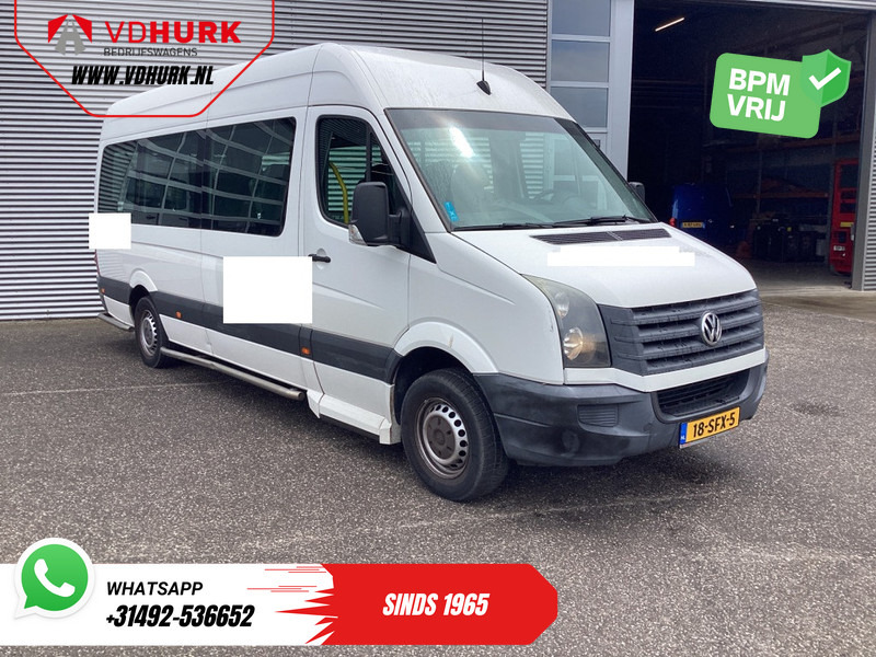 Volkswagen Crafter 35 2.0 TDI L3H2 EXPORT ONLY! €9.559 incl BTW/BPM Rolstoellift/ 9 Pers/ 9P/ Sidebars/ Rearbar/ Airco - Xe bus mini, Xe van chở khách: hình 1 Volkswagen Crafter 35 2.0 TDI L3H2 EXPORT ONLY! €9.559 incl BTW/BPM Rolstoellift/ 9 Pers/ 9P/ Sidebars/ Rearbar/ Airco - Xe bus mini, Xe van chở khách: hình 1