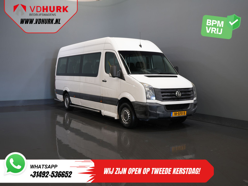 Volkswagen Crafter 35 2.0 TDI L3H2 EXPORT ONLY! €9.559 incl BTW/BPM Rolstoellift/ 9 Pers/ 9P/ Sidebars/ Rearbar/ Airco - Xe bus mini, Xe van chở khách: hình 1 Volkswagen Crafter 35 2.0 TDI L3H2 EXPORT ONLY! €9.559 incl BTW/BPM Rolstoellift/ 9 Pers/ 9P/ Sidebars/ Rearbar/ Airco - Xe bus mini, Xe van chở khách: hình 1