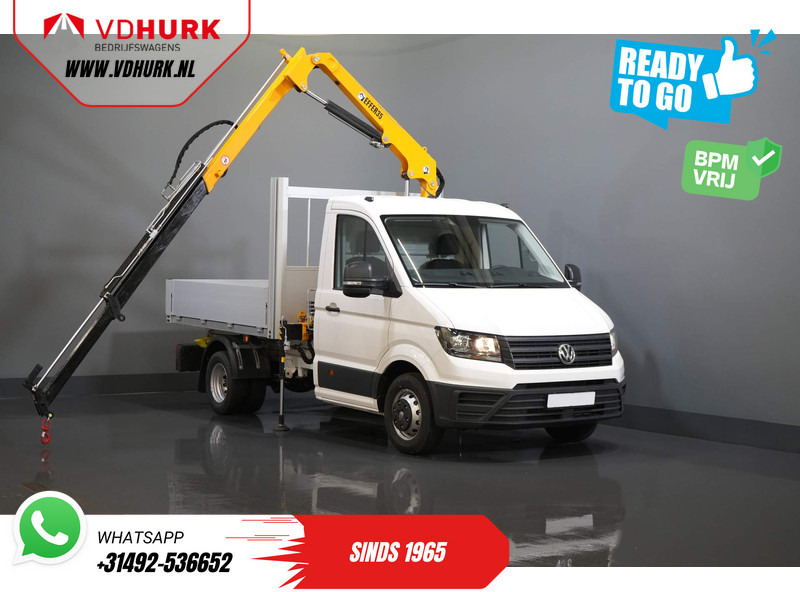 Volkswagen Crafter 50 165 pk Effer 352S Kraan/ Crane/ Kran/ Autokran/ PTO/ Open laadbak/ Dubbel Lucht - Xe tải nhỏ phẳng: hình 1 Volkswagen Crafter 50 165 pk Effer 352S Kraan/ Crane/ Kran/ Autokran/ PTO/ Open laadbak/ Dubbel Lucht - Xe tải nhỏ phẳng: hình 1