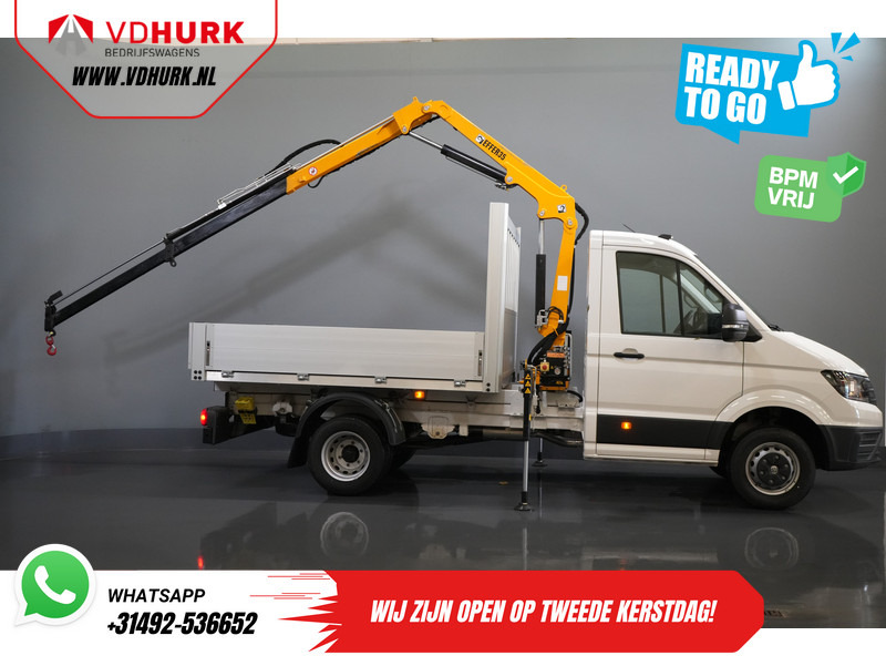 Volkswagen Crafter 50 165 pk Effer 352S Kraan/ Crane/ Kran/ Autokran/ PTO/ Open laadbak/ Dubbel Lucht - Xe tải nhỏ phẳng: hình 2 Volkswagen Crafter 50 165 pk Effer 352S Kraan/ Crane/ Kran/ Autokran/ PTO/ Open laadbak/ Dubbel Lucht - Xe tải nhỏ phẳng: hình 2