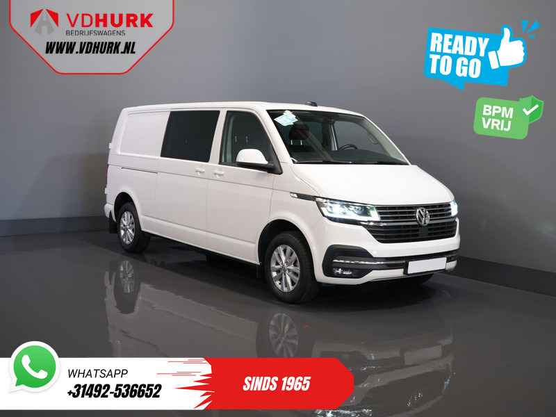 Volkswagen Transporter 2.0 TDI 150 pk Aut. L2 DC Dubbel Cabine BPM VRIJ! Ready2Go 2xSchuifdeur/ Adapt Cruise/ LED/ Standkachel/ Stoelverw./ Carplay/ Ca - Xe van nhỏ gọn, Xe tải van: hình 1 Volkswagen Transporter 2.0 TDI 150 pk Aut. L2 DC Dubbel Cabine BPM VRIJ! Ready2Go 2xSchuifdeur/ Adapt Cruise/ LED/ Standkachel/ Stoelverw./ Carplay/ Ca - Xe van nhỏ gọn, Xe tải van: hình 1