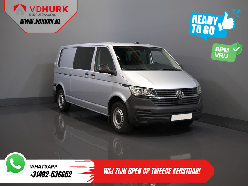 Volkswagen Transporter T6.1 2.0 TDI 150 pk DSG Aut. L2 DC BPM VRIJ! Dubbel Cabine 6 Pers./ Lage KM!/ Adapt.Cruise/ 270Gr. Deuren/ Navi/ Carplay/ Trekha - Xe van chở hàng, Xe tải van: hình 1 Volkswagen Transporter T6.1 2.0 TDI 150 pk DSG Aut. L2 DC BPM VRIJ! Dubbel Cabine 6 Pers./ Lage KM!/ Adapt.Cruise/ 270Gr. Deuren/ Navi/ Carplay/ Trekha - Xe van chở hàng, Xe tải van: hình 1