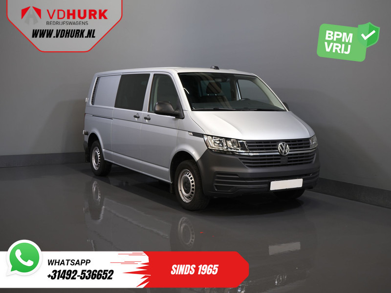 Volkswagen Transporter T6.1 2.0 TDI 150 pk DSG Aut. L2 DC BPM VRIJ! Dubbel Cabine 6 Pers./ Lage KM!/ Adapt.Cruise/ 270Gr. Deuren/ Navi/ Carplay/ Trekha - Xe van chở hàng, Xe tải van: hình 1 Volkswagen Transporter T6.1 2.0 TDI 150 pk DSG Aut. L2 DC BPM VRIJ! Dubbel Cabine 6 Pers./ Lage KM!/ Adapt.Cruise/ 270Gr. Deuren/ Navi/ Carplay/ Trekha - Xe van chở hàng, Xe tải van: hình 1