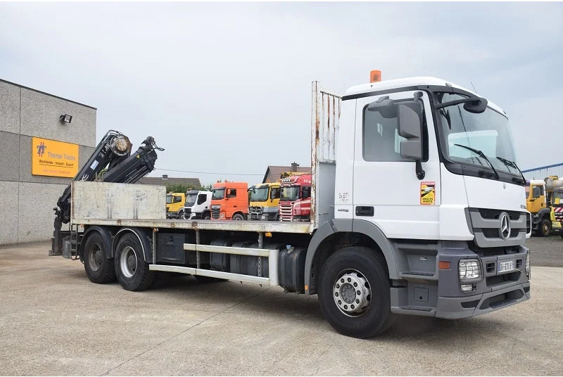 Mercedes-Benz Actros 2641 - Xe tải thùng lửng/ Phẳng, Xe cẩu tự hành: hình 5 Mercedes-Benz Actros 2641 - Xe tải thùng lửng/ Phẳng, Xe cẩu tự hành: hình 5