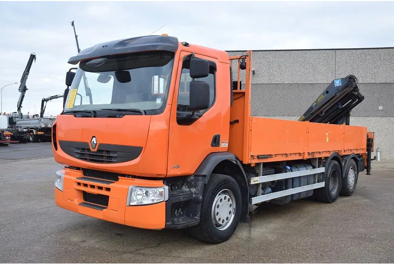 Renault Premium 410 - Xe tải thùng lửng/ Phẳng, Xe cẩu tự hành: hình 2 Renault Premium 410 - Xe tải thùng lửng/ Phẳng, Xe cẩu tự hành: hình 2