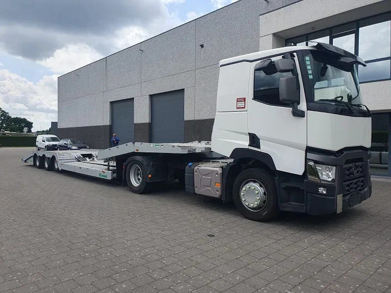 VS MONT VSAT02 -Belgische Trailer - Truck transporter - Sơ mi rơ moóc tự động vận chuyển: hình 5 VS MONT VSAT02 -Belgische Trailer - Truck transporter - Sơ mi rơ moóc tự động vận chuyển: hình 5