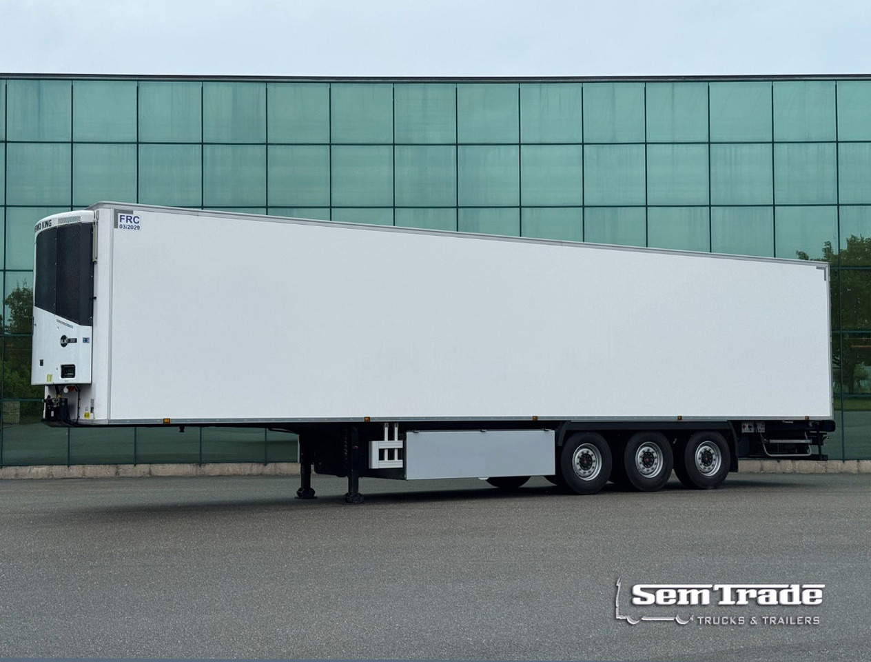 Chereau CSD3 247 CM Wide 265 CM High Thermo King SLXi300 With Only 850 Hours NEW - Sơ mi rơ moóc đông lạnh: hình 1 Chereau CSD3 247 CM Wide 265 CM High Thermo King SLXi300 With Only 850 Hours NEW - Sơ mi rơ moóc đông lạnh: hình 1