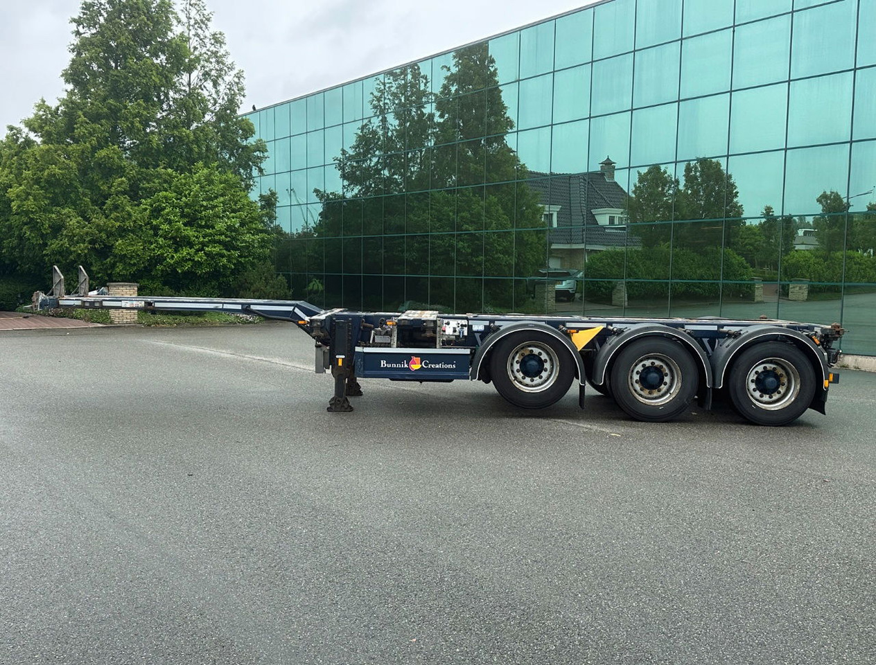 D-TEC Flexitrailer Multi Liftaxle Drumbrakes TOP Condition NL Trailer 2 Pieces - Xe chở container/ Sơ mi rơ moóc hoán đổi thân: hình 2 D-TEC Flexitrailer Multi Liftaxle Drumbrakes TOP Condition NL Trailer 2 Pieces - Xe chở container/ Sơ mi rơ moóc hoán đổi thân: hình 2