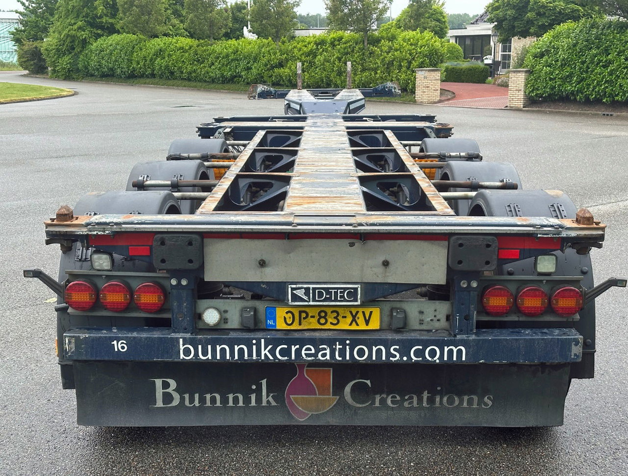 D-TEC Flexitrailer Multi Liftaxle Drumbrakes TOP Condition NL Trailer 2 Pieces - Xe chở container/ Sơ mi rơ moóc hoán đổi thân: hình 4 D-TEC Flexitrailer Multi Liftaxle Drumbrakes TOP Condition NL Trailer 2 Pieces - Xe chở container/ Sơ mi rơ moóc hoán đổi thân: hình 4