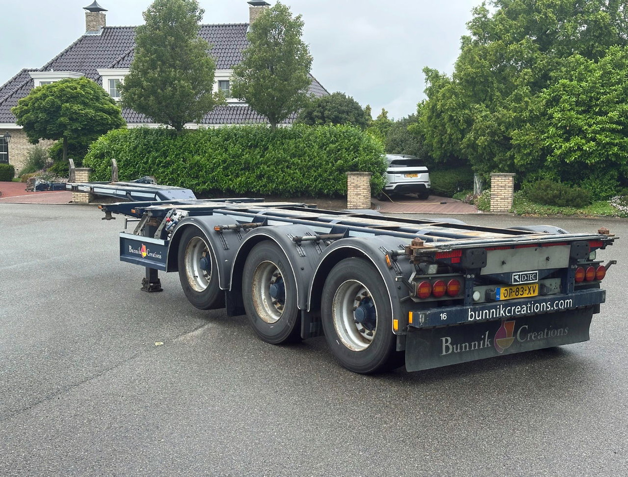 D-TEC Flexitrailer Multi Liftaxle Drumbrakes TOP Condition NL Trailer 2 Pieces - Xe chở container/ Sơ mi rơ moóc hoán đổi thân: hình 3 D-TEC Flexitrailer Multi Liftaxle Drumbrakes TOP Condition NL Trailer 2 Pieces - Xe chở container/ Sơ mi rơ moóc hoán đổi thân: hình 3