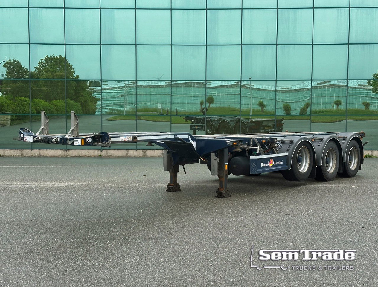 D-TEC Flexitrailer Multi Liftaxle Drumbrakes TOP Condition NL Trailer 2 Pieces - Xe chở container/ Sơ mi rơ moóc hoán đổi thân: hình 1 D-TEC Flexitrailer Multi Liftaxle Drumbrakes TOP Condition NL Trailer 2 Pieces - Xe chở container/ Sơ mi rơ moóc hoán đổi thân: hình 1