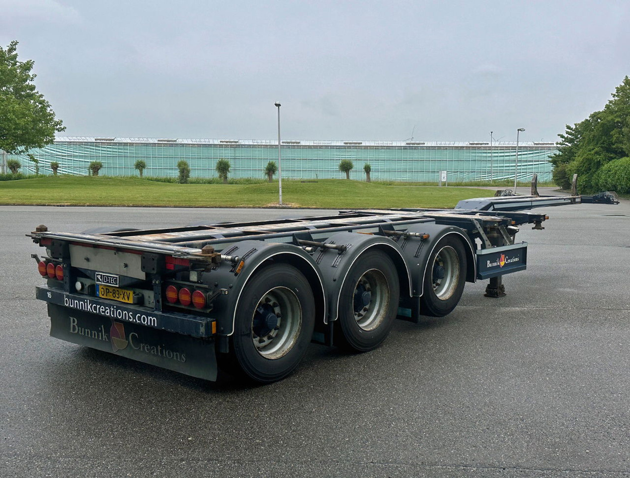 D-TEC Flexitrailer Multi Liftaxle Drumbrakes TOP Condition NL Trailer 2 Pieces - Xe chở container/ Sơ mi rơ moóc hoán đổi thân: hình 5 D-TEC Flexitrailer Multi Liftaxle Drumbrakes TOP Condition NL Trailer 2 Pieces - Xe chở container/ Sơ mi rơ moóc hoán đổi thân: hình 5