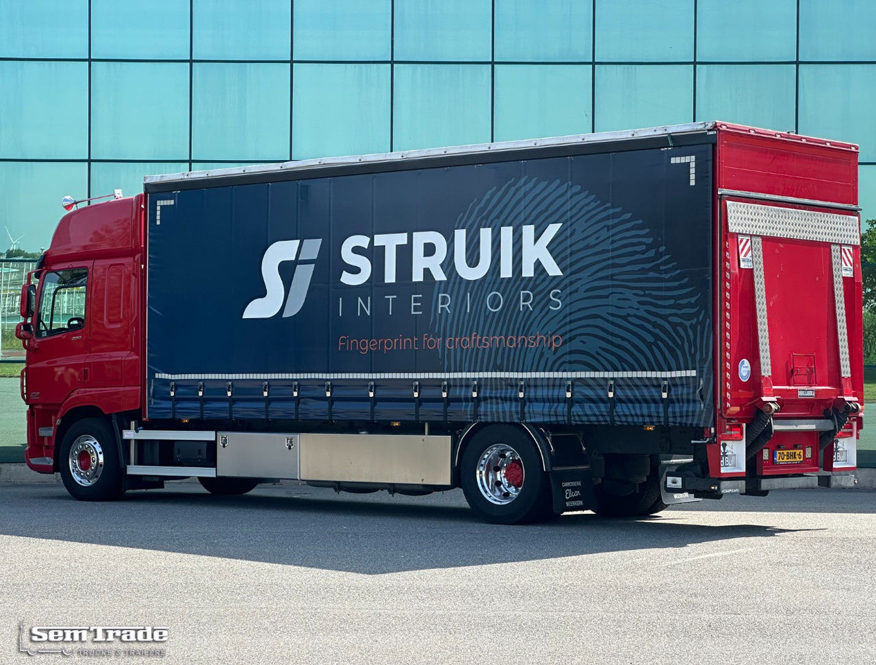 DAF CF 290 FA Space CAB Hardhouten Vloer 2500 KG Klep Nieuw Staat - Xe tải hộp: hình 3 DAF CF 290 FA Space CAB Hardhouten Vloer 2500 KG Klep Nieuw Staat - Xe tải hộp: hình 3